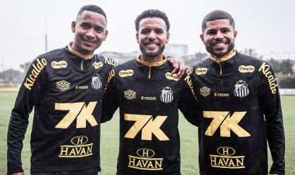 Destaques do time de Neymar na Kings League treinam no Santos