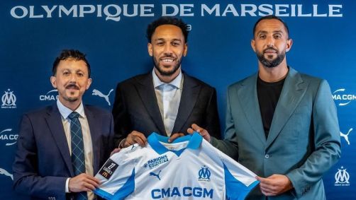 Aubameyang retornou ao Olympique de Marseille