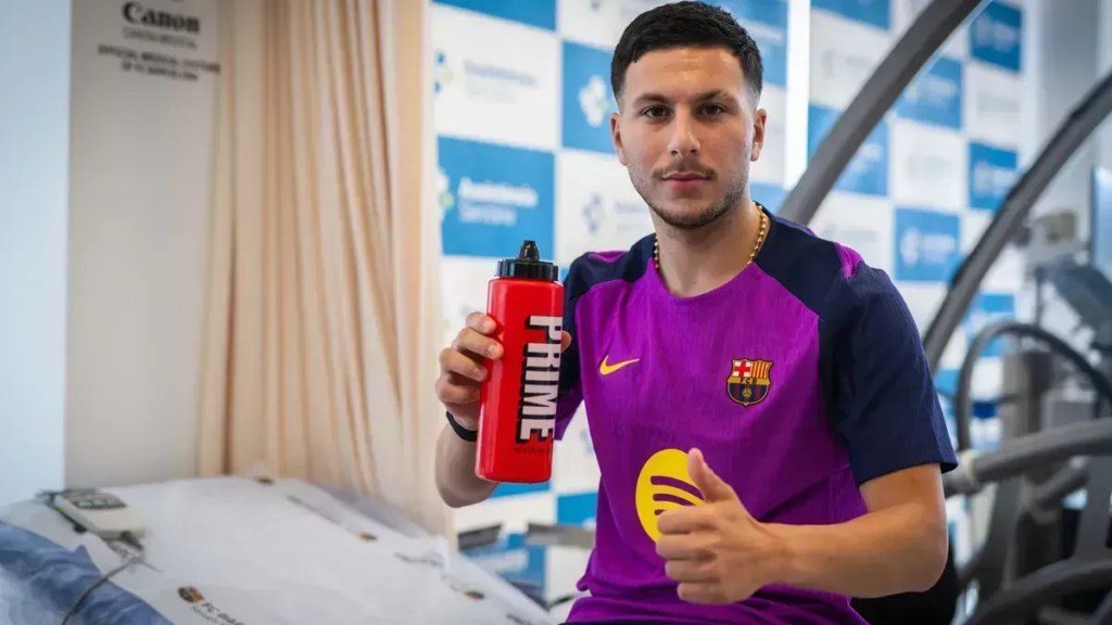 Roony Bardghji em exames médicos no Barcelona