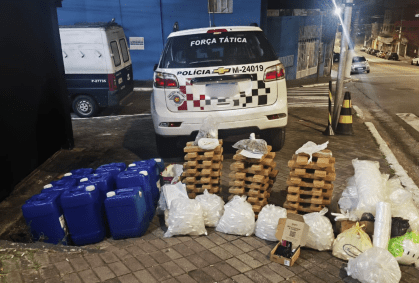 Polícia apreende lança-perfume e ecstasy em depósito de drogas em SP
