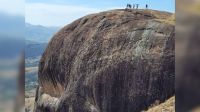 Mulher morre ao cair durante rapel na Pedra do Elefante, em MG