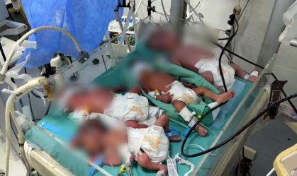 Médicos de Gaza juntam bebês em incubadora por falta de combustível