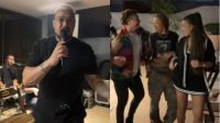 Ludmilla e Brunna fazem festinha em casa com "show particular" do Belo