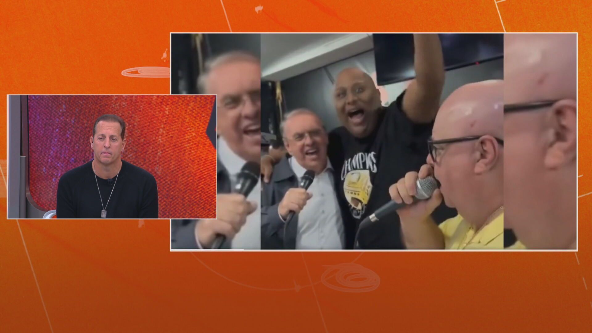 Benja criticou ida de presidente interino do Corinthians a samba antes de clássico
