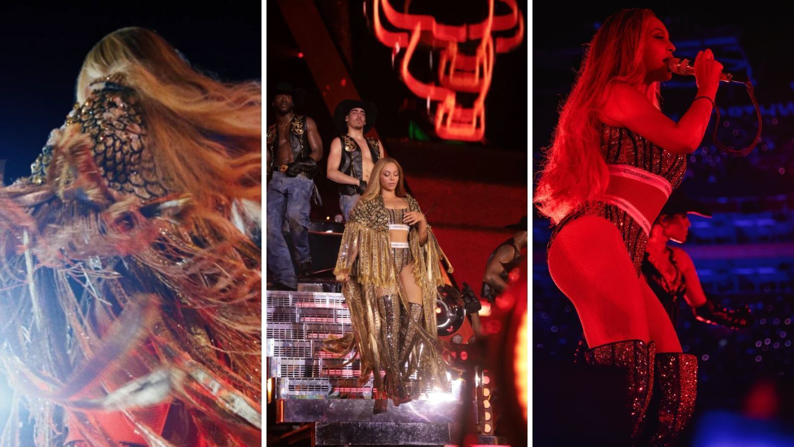 Beyoncé em show da turnê "Cowboy Carter" • Divulgação/Beyoncé