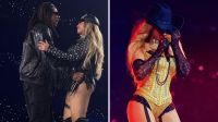 Beyoncé e Jay-Z cantam juntos de novo em turnê e fãs vibram com selinho