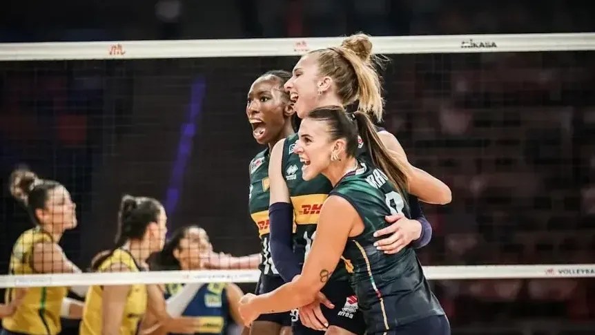 Itália venceu o Brasil por 3 sets a 1 na final da Liga das Nações