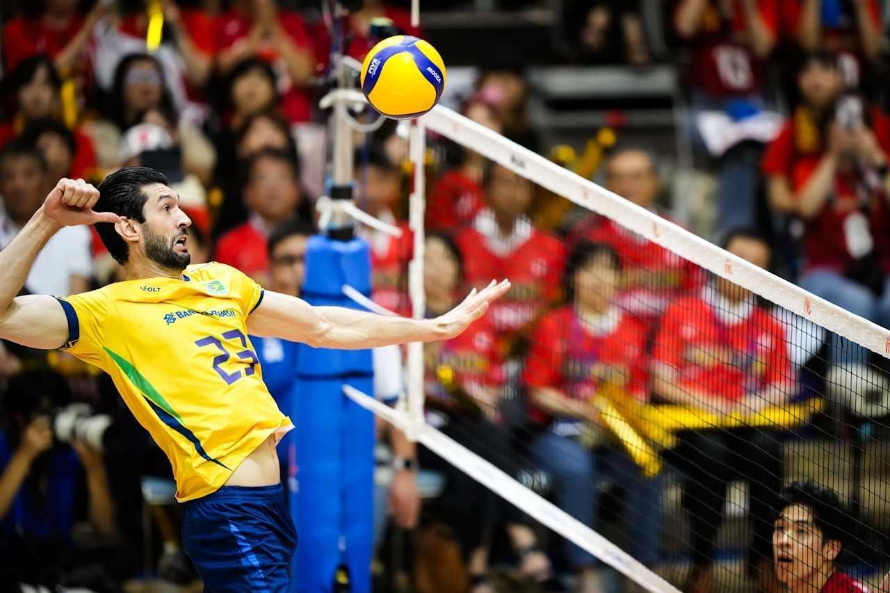 Brasil venceu o Japão pela Liga das Nações de vôlei