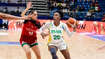 Partida entre Brasil e México pela AmeriCup
