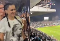 Biancardi é criticada por ir a jogo de Neymar 11 dias após dar à luz
