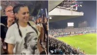 Biancardi é criticada por ir a jogo de Neymar 11 dias após dar à luz