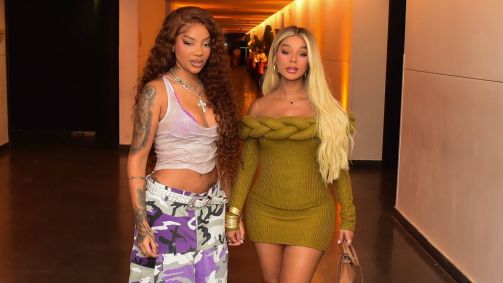 Ludmilla e Brunna Gonçalves chegam ao show de despedida do festival Numanice
