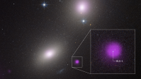 Hubble detecta registro raro de buraco negro intermediário se alimentando