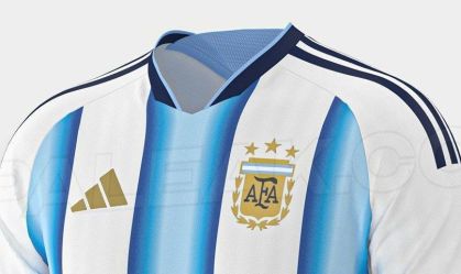 Site vaza camisa da Argentina para a Copa do Mundo de 2026; veja