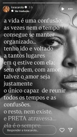 Preta Gil morreu no dia 20 de julho em meio ao tratamento de um câncer colorretal • Instagram/Preta Gil