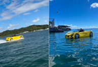 Carro aquático viraliza nas redes sociais; 280 cv e chega a quase 90 km/h