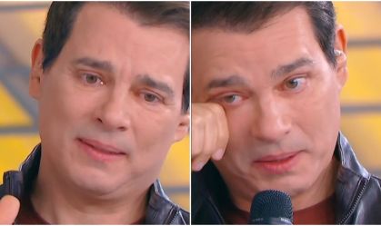 Celso Portiolli chora ao relembrar perda do irmão e acidente no mesmo dia