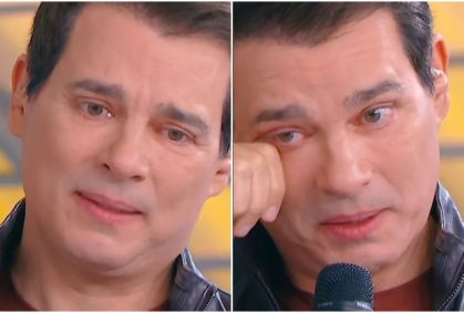 Celso Portiolli chora ao relembrar perda do irmão e acidente no mesmo dia