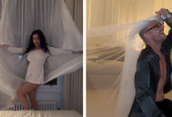 Charli XCX mostra momentos íntimos dos bastidores de sua festa de casamento