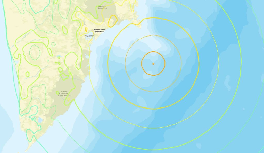 Terremoto na Rússia