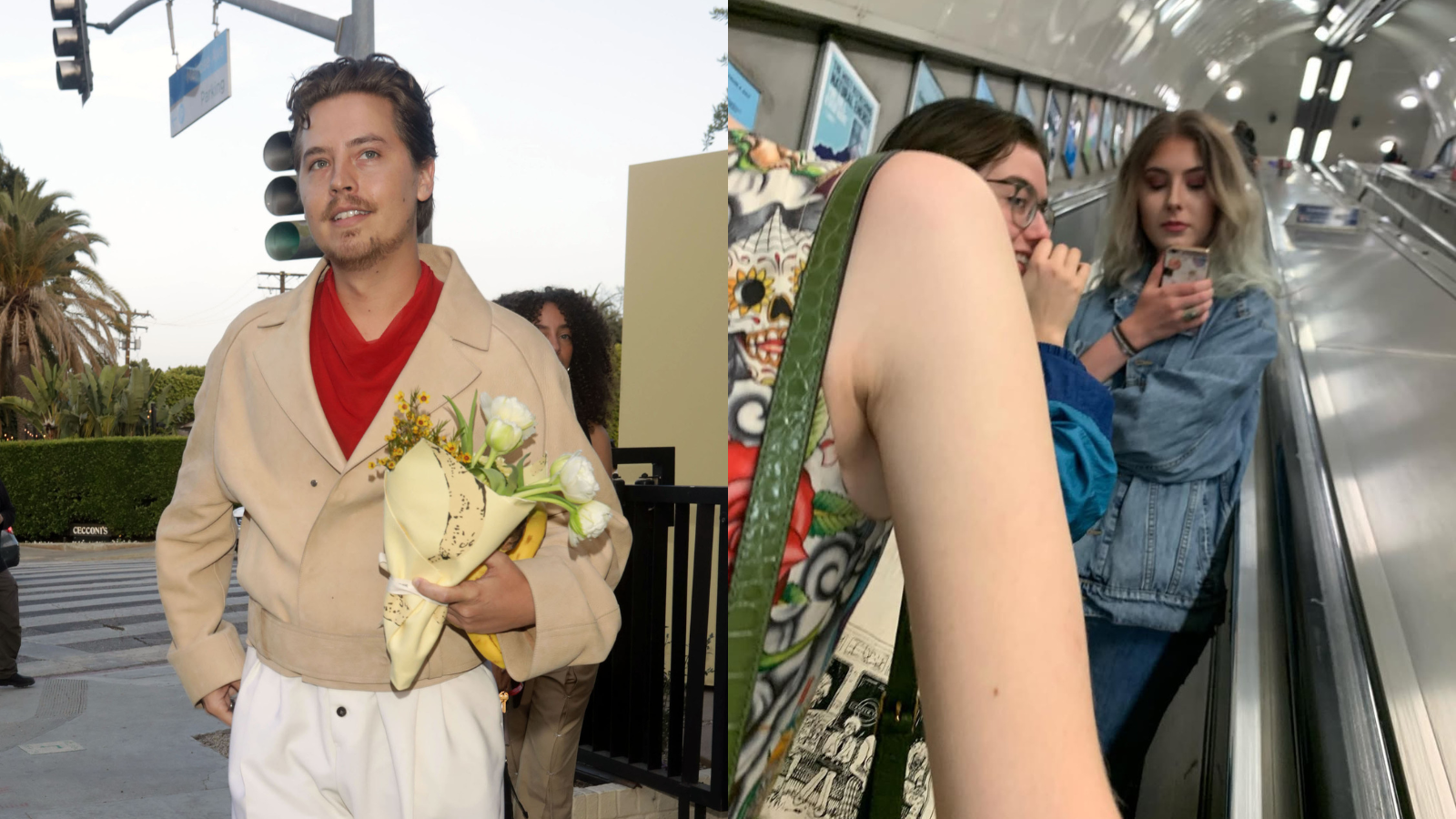 Cole Sprouse coleciona fotos de pessoas que tentaram fotografá-lo