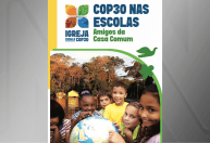 Papa Leão XIV abençoa livro educativo sobre a COP30 nas escolas