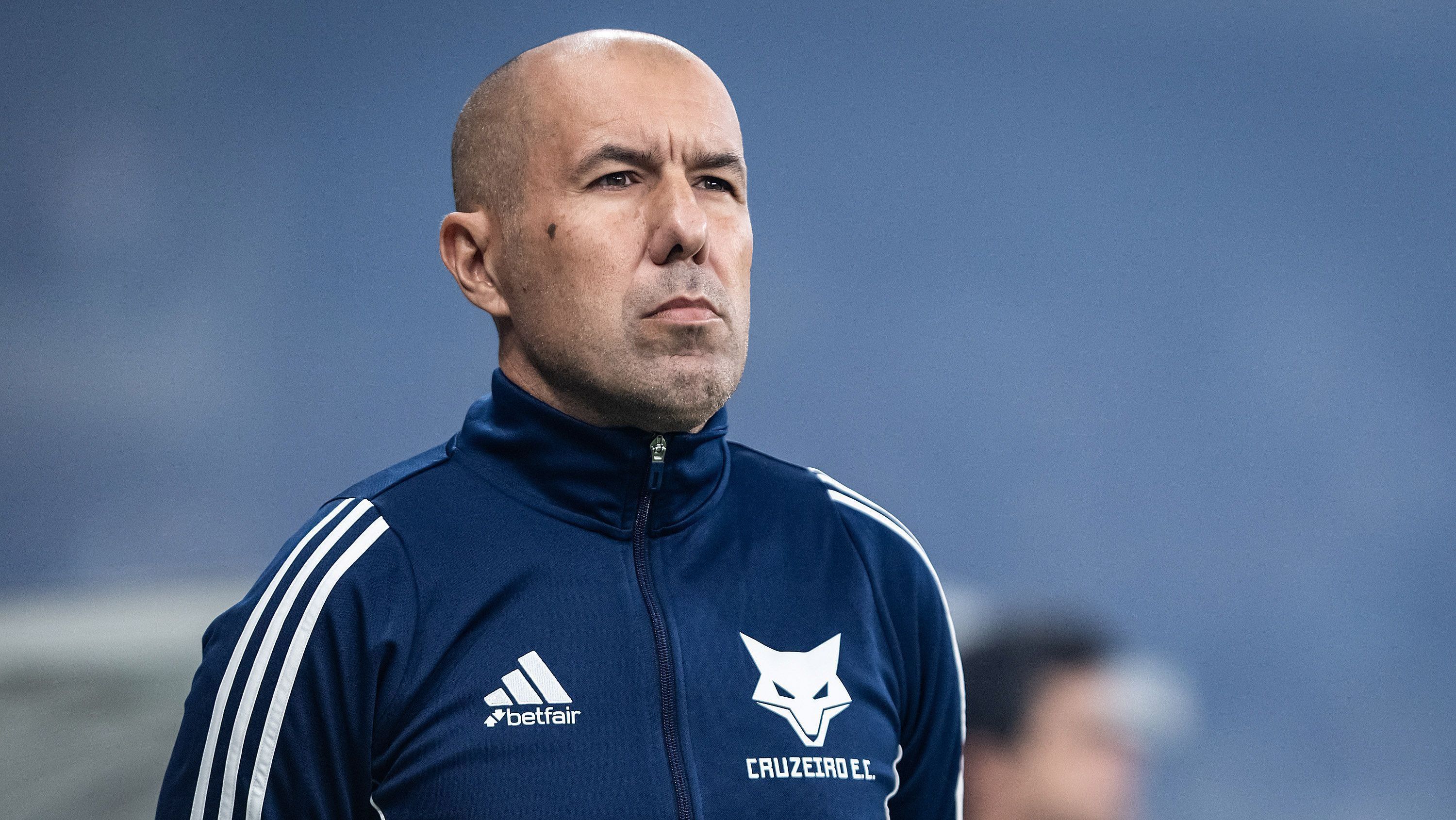 Leonardo Jardim, técnico do Cruzeiro, durante o confronto contra o CRB pela Copa do Brasil