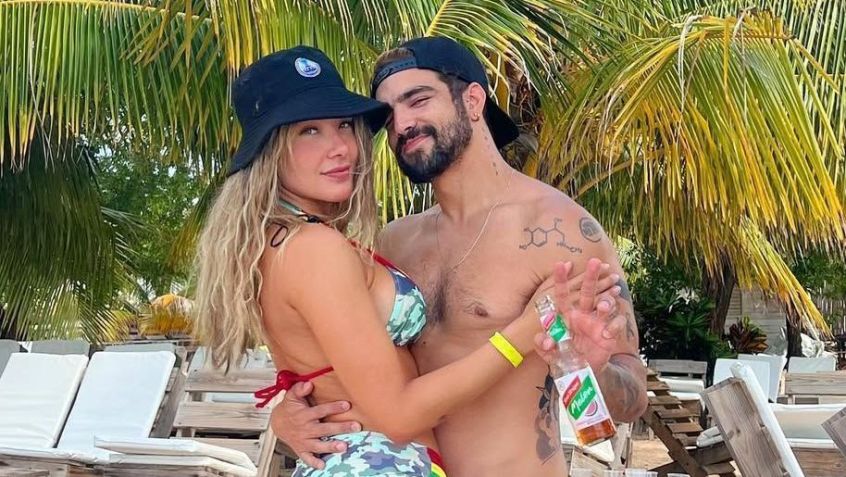 Influenciadora Daia de Paula e Caio Castro • Instagram/Daia de Paula