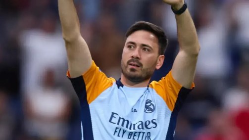 Davide Ancelotti durante passagem pelo Real Madrid