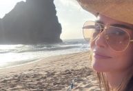 Deborah Secco faz viagem luxuosa com Maria Flor a Fernando de Noronha