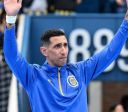 Titular, Di María chora ao entrar em campo pelo Rosário Central