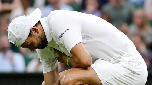 Dimitrov está fora de Wimbledon