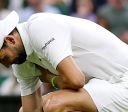 Wimbledon: vencendo nº 1 do mundo, Dimitrov se lesiona e está fora