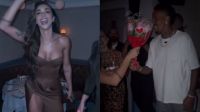 Éder Militão e Tainá Castro curtem festa pré-casamento animada