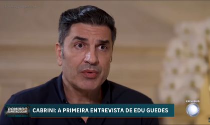 Edu Guedes dá 1ª entrevista pós-cirurgia e fala de conversa dura com filha