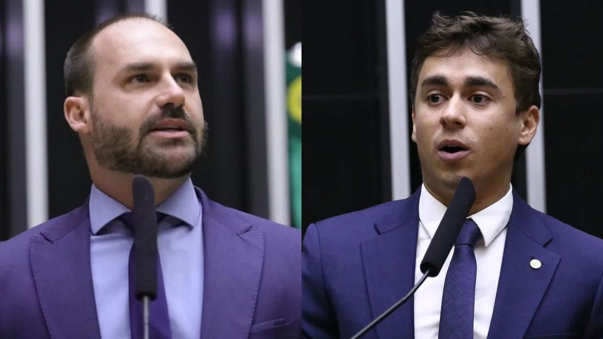 Eduardo Bolsonaro entra em choque com Nikolas Ferreira | CNN Brasil
