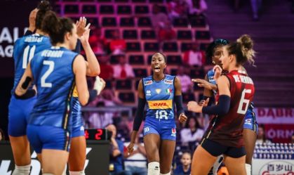 Egonu comanda Itália em classificação na Liga das Nações Feminina de Vôlei