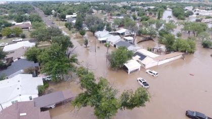 Enchentes no Texas