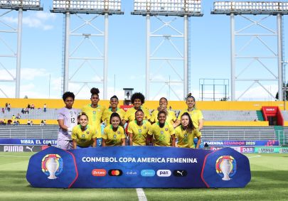 Equipe titular do Brasil para o jogo contra a Bolívia pela Copa América Feminina