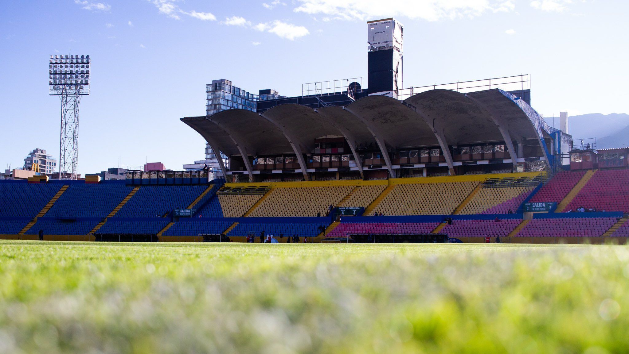 Estádio Olímpico Atahualpa, em Quito, onde o Independiente del Valle manda seus jogos