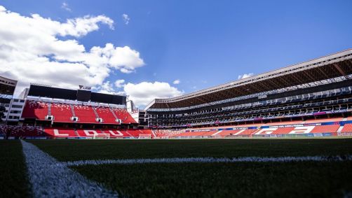 Estádio Rodrigo Paz Delgado, no Equador