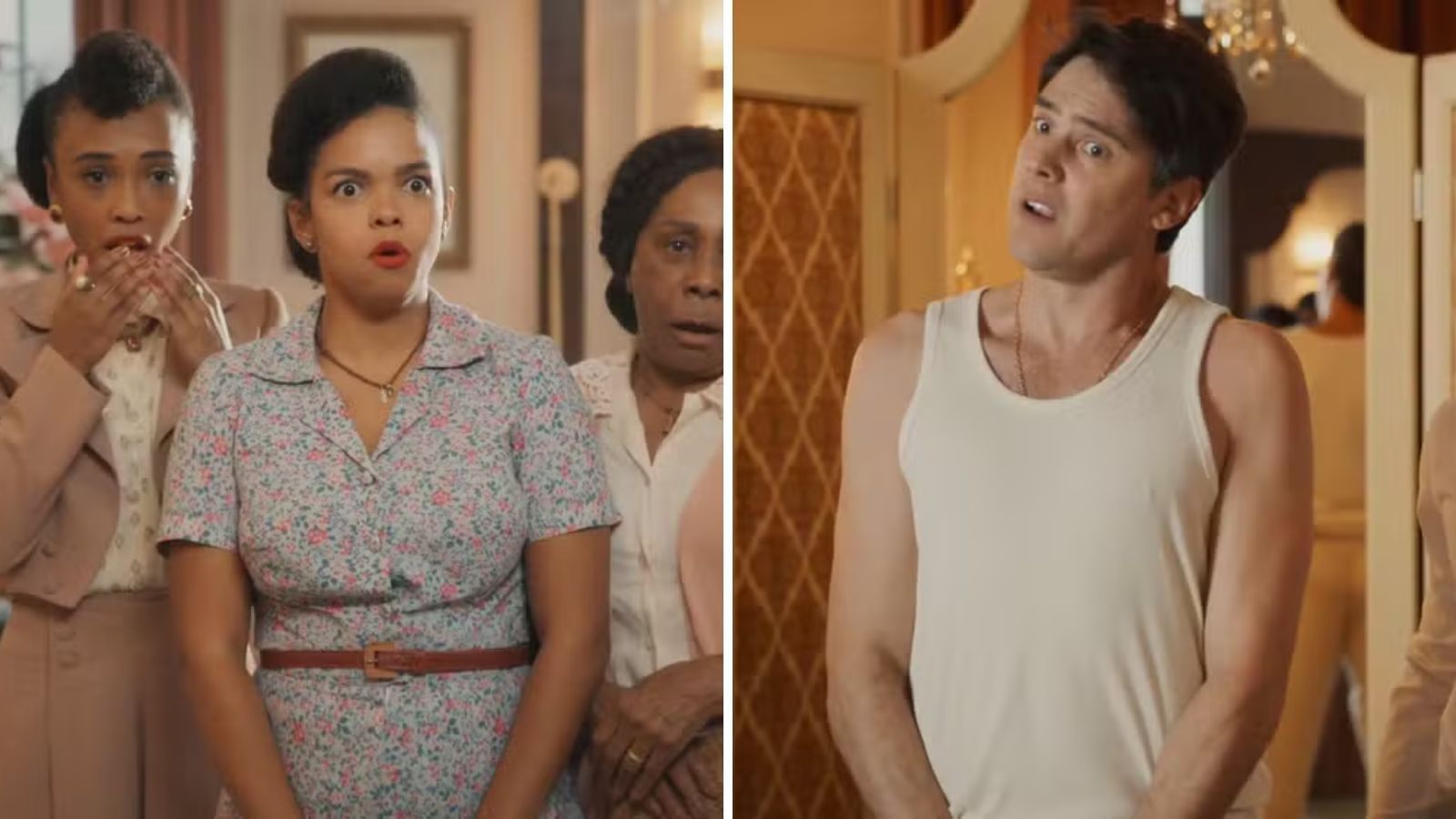 Dita e Candinho em "Êta Mundo Melhor!"