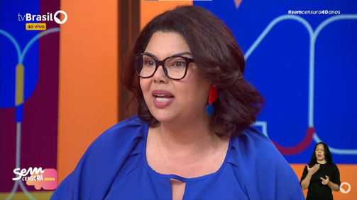 Fabiana Karla falou sobre suas vivências como pessoa superdotada no Sem Censura, da TV Brasil