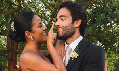Fátima retorna ao Instagram após casamento com Afonso Roitman
