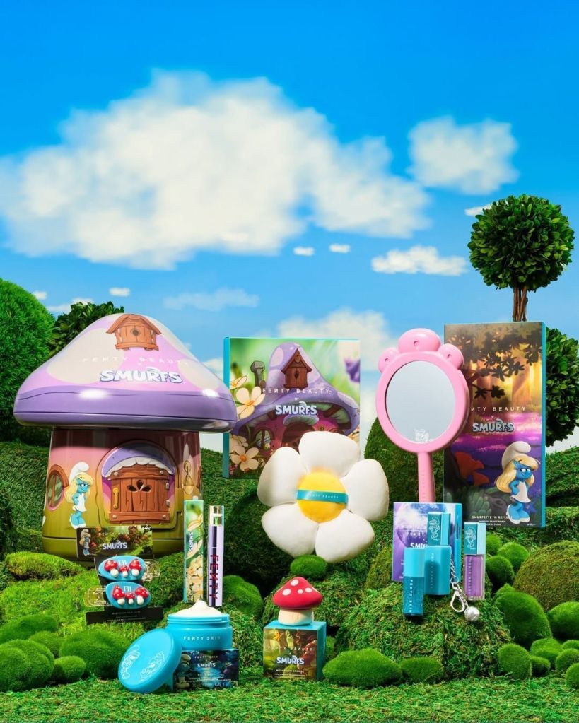 Fenty Beauty lança coleção inspirada em Os Smurfs