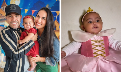 Filha de Zezé Di Camargo e Graciele ganha festa tema "A Bela Adormecida"