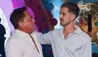 João Guilherme parabeniza o pai, Leonardo: "Cara mais figura que conheço"