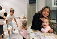 Pedro Scooby mostra reencontro entre os filhos; veja