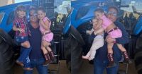 Filhos de Virginia e Zé Felipe viajam com os avós para fazenda de Leonardo