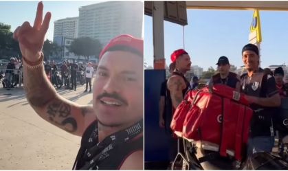Filipe Ret enche o tanque de 300 motoboys em posto; veja quanto gastou